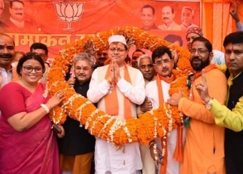 मुख्यमंत्री पुष्कर सिंह धामी ने आज विधानसभा चम्पावत में भारी संख्या में आई जनता को किया संबोधित