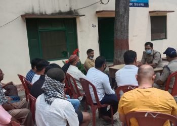 ईद उल फितर पर्व को सकुशल सम्पन्न कराने हेतु भतरौंजखान पुलिस ने पीस कमेटी की बैठक का आयोजन किया गया।
