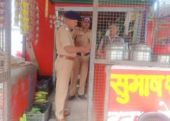 पुलिस ने 2750 रुपए का वसूला जुर्माना