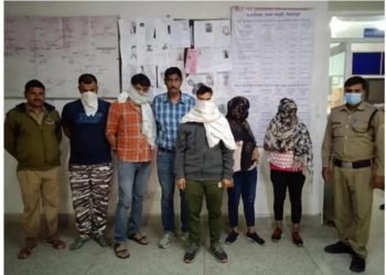 सेक्स रैकेट का भांडा फोड़,दो महिलाएं समेत पांच लोग गिरफ्तार