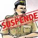 लापरवाही के चलते एसएसपी ने पुलिसकर्मी को किया सस्पेंड