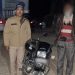 शराब के नशे में फर्राटा भर रहे बाइक सवार को पुलिस ने किया गिरफतार
