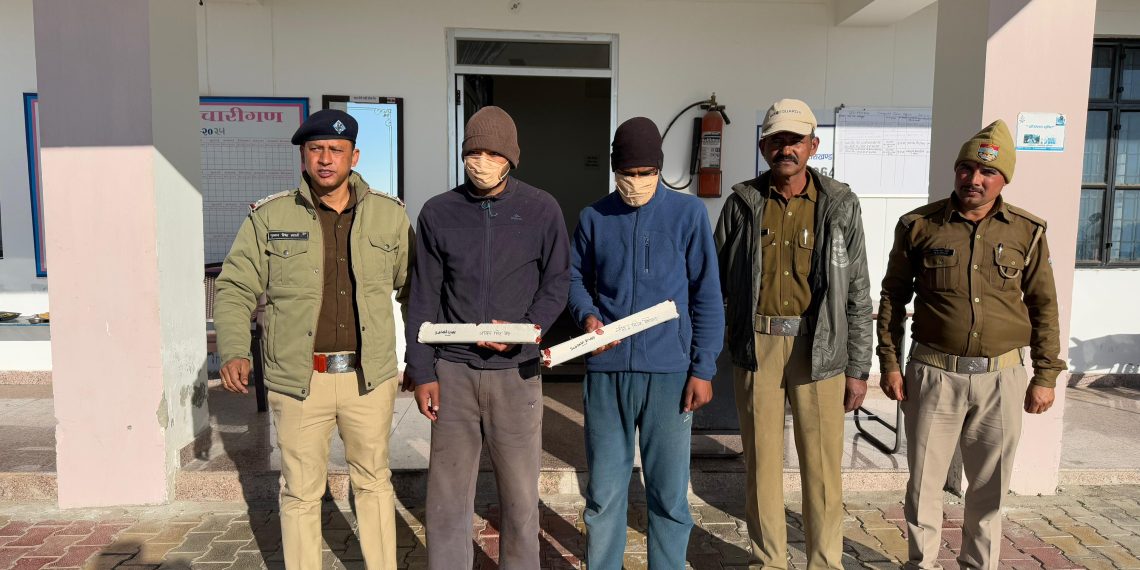 जानलेवा हमला करने वाले 02 आरोपियों को चन्द घंटो में किया गिरफ्तार