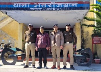 इनामी तस्कर आया पुलिस की गिरफ्त में काफी समय से थी तलाश
