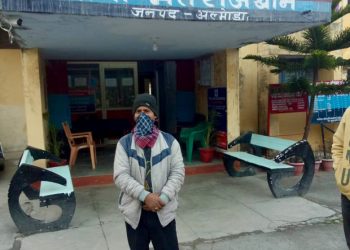 शराब पीकर उत्पात मचा रहे शराबी को भतरौजखान पुलिस ने सिखाया सबक किया गिरफ्तार