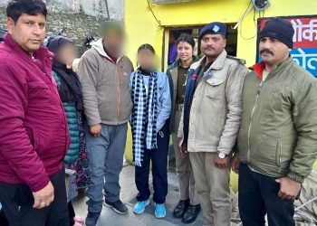 अल्मोड़ा पुलिस की सक्रियता के चलते गुमशुदा को सकुशल किया बरामद