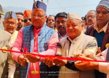 पुंगराऊघाटी में तीन दिन तक चलने वाले तीन दिवसीय महोत्सव का हुआ शुभारंभ