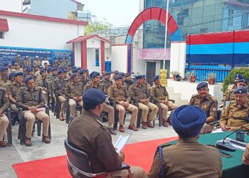 एसएसपी अल्मोड़ा ने किया वीआईपी ड्यूटी में लगे पुलिस बल को किया ब्रीफ  दिये आवश्यक दिशा-निर्देश 