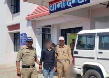 दुष्कर्म के आरोपी को पुलिस ने किया गिरफ्तार