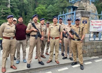 सीओ अल्मोड़ा ने जागेश्वर धाम पहुंचकर सुरक्षा व्यवस्था का लिया जायजा
