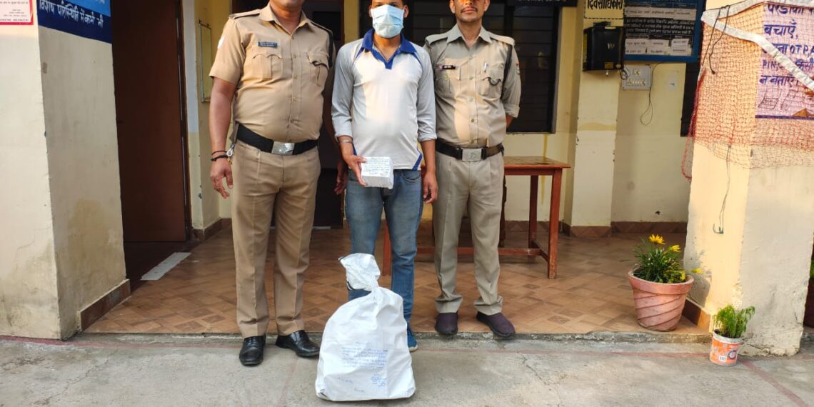 लमगड़ा पुलिस की बड़ी कार्रवाई: अवैध शराब के साथ एक गिरफ्तार