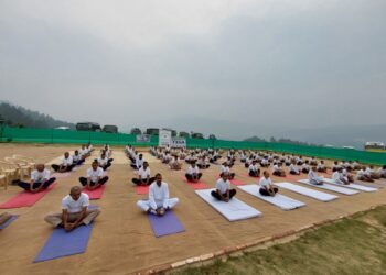 आईटीबीपी बिमोला, अल्मोड़ा में 7 दिवसीय योग शिविर का शुभारंभ
