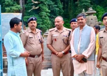 एसएसपी अल्मोड़ा ने श्रावणी मेले की तैयारियों का लिया जायजा