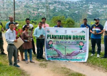 पिटकुल, अल्मोड़ा परिसर में वृक्षारोपण कार्यक्रम का सफल आयोजन