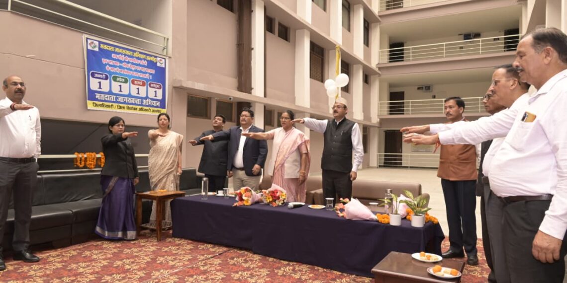 स्वतंत्रता दिवस पर एकता और प्रगति का आह्वान कलेक्ट्रेट प्रांगण में ध्वजारोहण, स्वतंत्रता सेनानियों को नमन