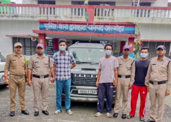 एसएसपी अल्मोड़ा के कुशल नेतृत्व में अपराध पर प्रहार36 घंटे के भीतर चुनावी रंजिश में फायरिंग की वारदात का खुलासा