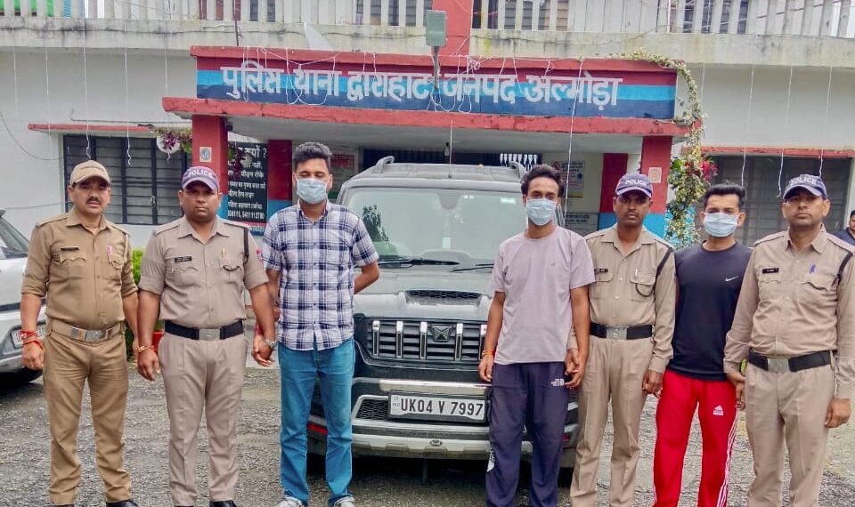 एसएसपी अल्मोड़ा के कुशल नेतृत्व में अपराध पर प्रहार36 घंटे के भीतर चुनावी रंजिश में फायरिंग की वारदात का खुलासा