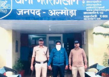 भतरौजखान पुलिस ने गैंगस्टर एक्ट के वारंटी को किया गिरफ्तार
