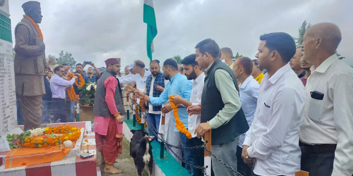 ЁЯЗоЁЯЗ│ рд╕рд╛рд▓рдо рдХреНрд░рд╛рдВрддрд┐ рджрд┐рд╡рд╕ : рд╢рд╣реАрдж рдирд░ рд╕рд┐рдВрд╣ рд╡ рдЯреАрдХрд╛ рд╕рд┐рдВрд╣ рдХреЛ рджреА рд╢реНрд░рджреНрдзрд╛рдВрдЬрд▓рд┐