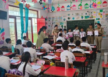 बड़े होकर, बनेंगे पुलिस – स्प्रिंगडेल के बच्चों में जागी प्रेरणा