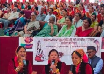 🎶 अल्मोड़ा लिटरेचर फेस्टिवल में गूँजे कुमाऊँनी लोकगीतों के सुर