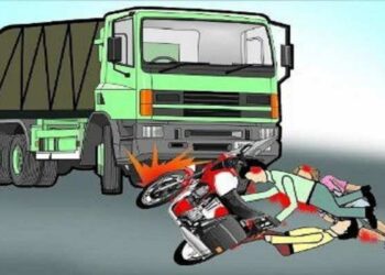 तेज रफ्तार ट्रक की चपेट में युवक की दर्दनाक मौत, चालक फरार