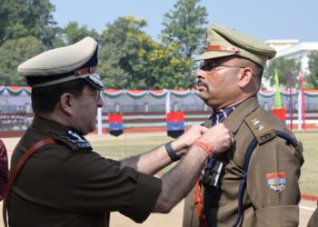 एसएसपी अल्मोड़ा को मिला डीजीपी प्रशस्ति डिस्क ‘गोल्ड’ सम्मान