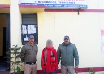 काफी समय से फरार एनडीपीएस एक्ट के वारंटी को सल्ट पुलिस ने काशीपुर से दबोचा