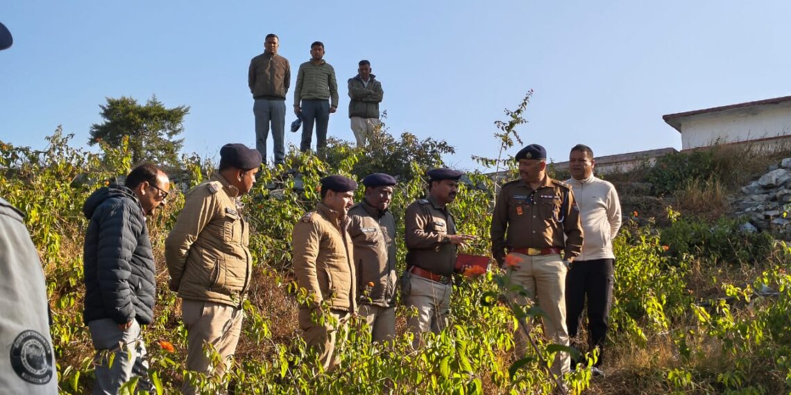 अल्मोड़ा के सल्ट क्षेत्र में 161 जैलेटिन रॉड मिलने से हड़कंप, एसएसपी देवेंद्र पींचा ने संभाला मोर्चा