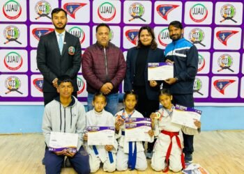 अल्मोड़ा के जूजित्सु खिलाड़ियों का राष्ट्रीय स्तर पर जलवा, 1 स्वर्ण सहित 3 पदक जीतकर बढ़ाया प्रदेश का मान