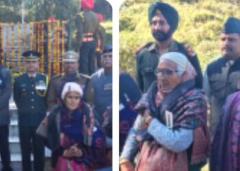 अल्मोड़ा में विजय दिवस की 54वीं वर्षगांठ श्रद्धा और सम्मान के साथ मनाई गई