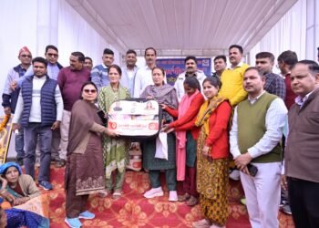 “जन-जन की सरकार, जन-जन के द्वार” कार्यक्रम के अंतर्गत सोमेश्वर के रामलीला मैदान में बहुउद्देशीय जनसेवा शिविर का भव्य आयोजन किया गया