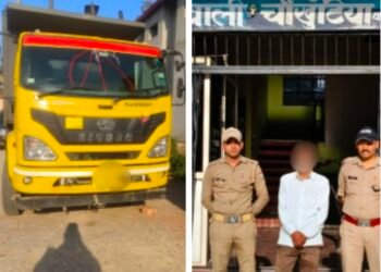अल्मोड़ा पुलिस की सख्ती: शराब पीकर वाहन चलाने पर चालक गिरफ्तार, वाहन सीज