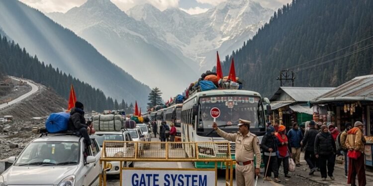 Chardham Yatra: बदरीनाथ हाईवे पर महाजाम से राहत, जोशीमठ में 15 साल बाद फिर शुरू हुआ ‘गेट सिस्टम’, तीर्थयात्रियों को जाम से मिलेगी मुक्ति