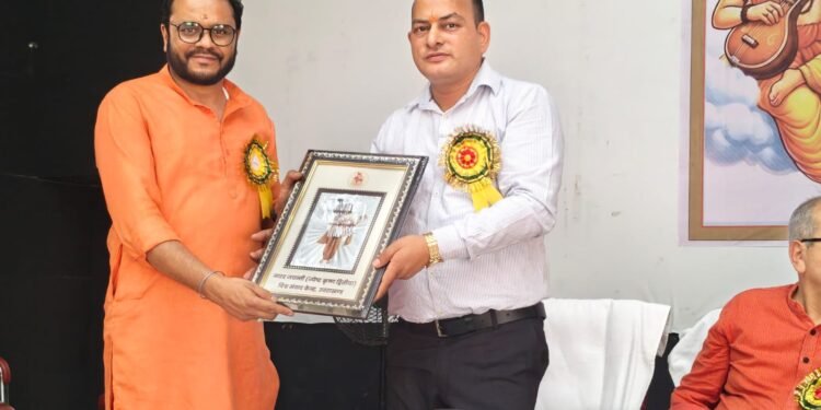 नारद जयंती पर हल्द्वानी में पत्रकारों का सम्मान, राष्ट्रनिर्माण में मीडिया की भूमिका पर मंथन