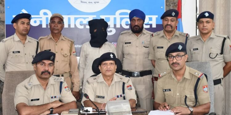 24 घंटे में मुखानी पुलिस का बड़ा खुलासा  शटर तोड़कर लाखों की चोरी करने वाला आरोपी गिरफ्तार, भारी नकदी बरामद