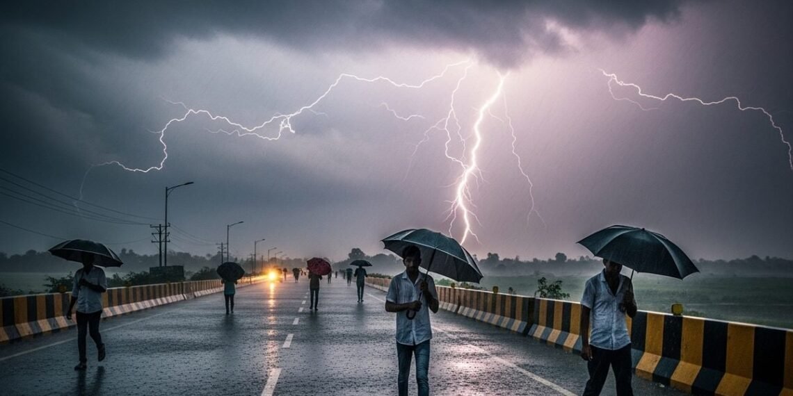 80KM की रफ्तार से उठेगा बवंडर, कांप जाएगा UP-बिहार, 17 राज्यों में बारिश करेगा तांडव, IMD का अलर्ट