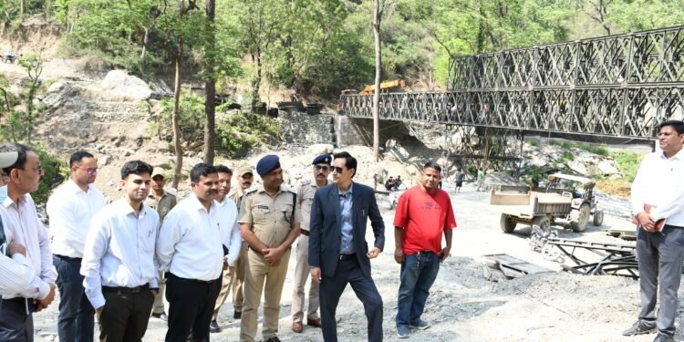 कैंची धाम को जाम से मिलेगी बड़ी राहत: भवाली–सैनिटोरियम–रातीघाट बाईपास जल्द होगा शुरू, आयुक्त दीपक रावत ने किया स्थलीय निरीक्षण