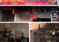 तिकोनिया में अंग्रेजी शराब की दुकान बनी आग का गोला, फायर सर्विस की तत्परता से टला करोड़ों का बड़ा हादसा