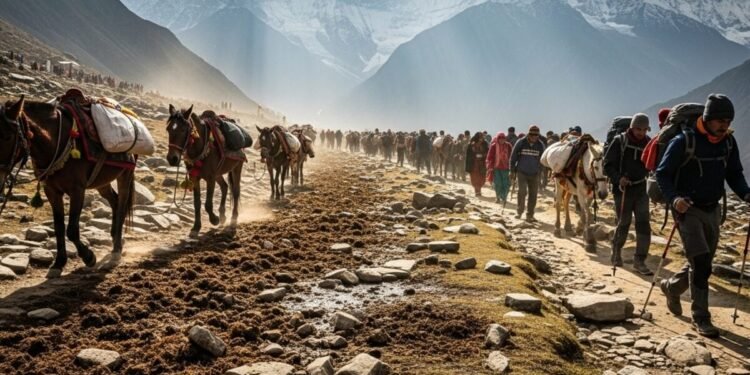 केदारनाथ में घोड़े-खच्चरों की लीद पर घमासान…जिसे पतंजलि फ्री में कर रही थी, उस काम पर करोड़ों खर्च