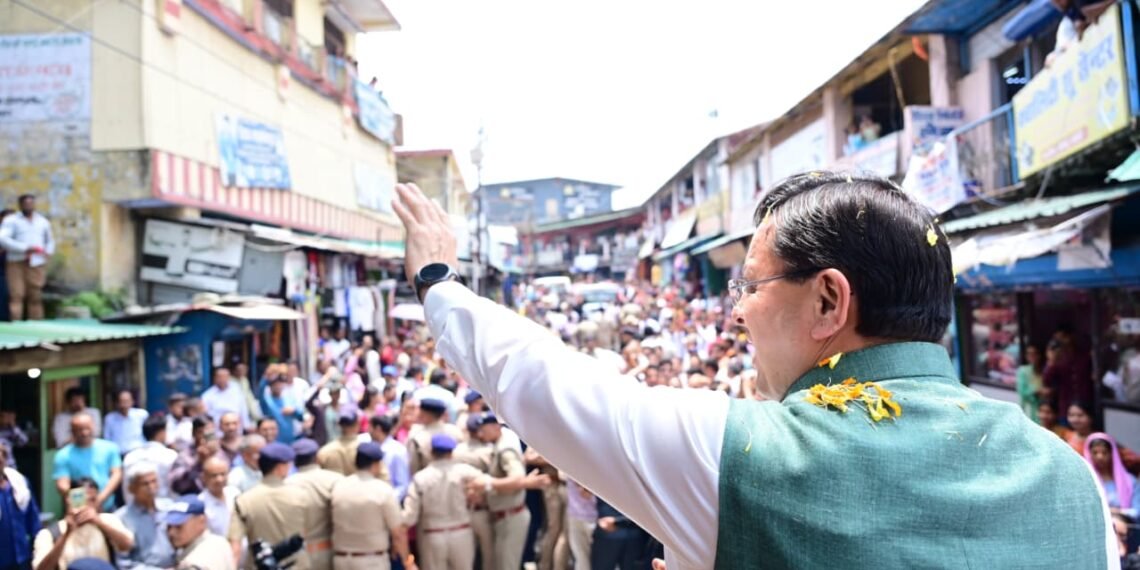 जनता के द्वार पहुंची सरकार: मुख्यमंत्री धामी बोले— सेवा ही हमारा धर्म, बदरीनाथ चोरी के दोषियों को नहीं मिलेगी कोई राहत