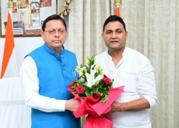 मंत्री कैड़ा ने मुख्यमंत्री धामी से की मुलाकात, भीमताल विधानसभा की समस्याओं के समाधान की उठाई मांग