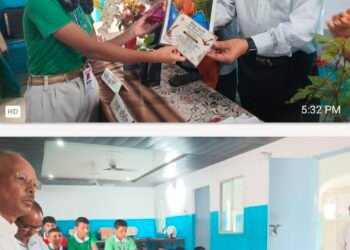 वैदिक भारती के पंचम वार्षिकोत्सव में गूंजे कुमाउनी रामायण के स्वर, मेधावी विद्यार्थियों का हुआ सम्मान