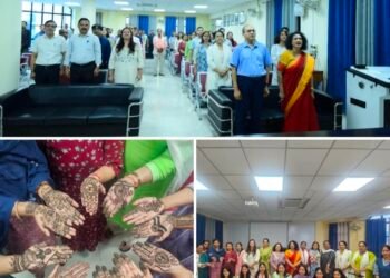 वंदे मातरम्’ के 150 वर्ष पूर्ण होने पर UOU में गूंजी राष्ट्रभक्ति की स्वर लहरियां, मेहंदी प्रतियोगिता में दिखा देशप्रेम